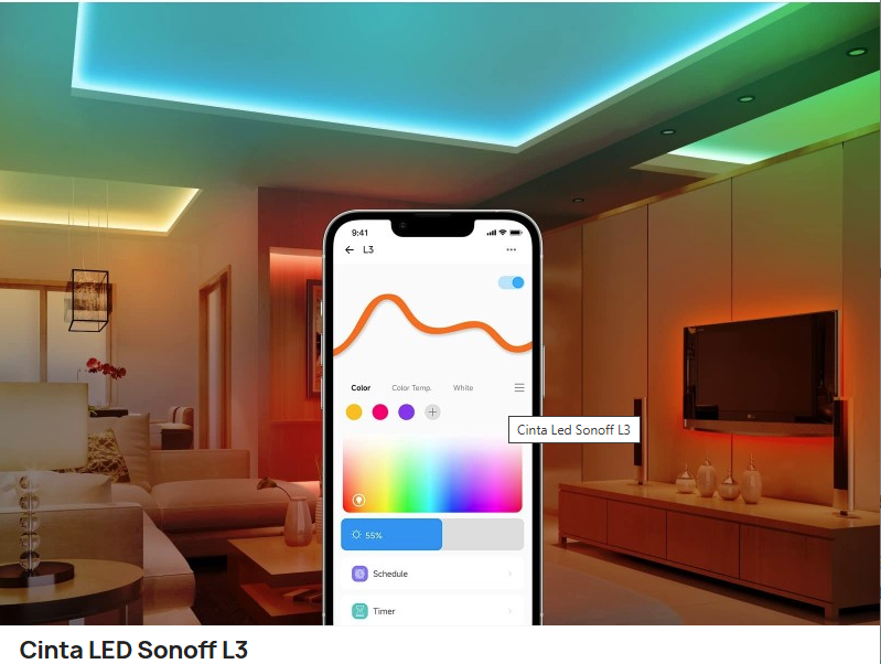 Cinta Led Sonoff L3